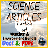 Weather & Environment Bundle | 7 Article Set | Geology (Of