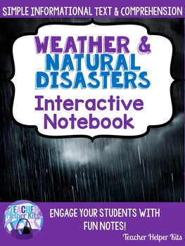 Preview of Weather-Extreme Weather-Interactive Notebook