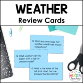 Weather Flash Cards | SOL 4.4