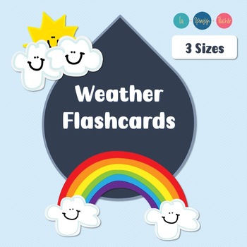 Weather Flashcard Worksheets Teaching Resources Tpt