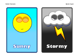 Weather Flashcards by Big Sun English