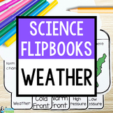 Weather Flipbook Booklet | Precipitation, Fronts, Pressure