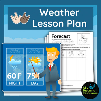 Preview of Weather Forecast Activity – Forecast Interactive Reader – Forecast Tracker - ASL