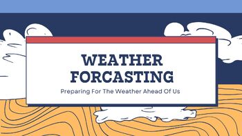 Preview of Weather Forecast Lesson Plan