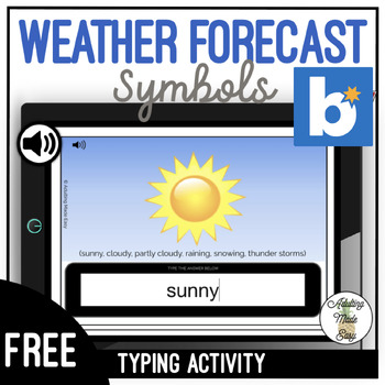 weather symbols for kids sunny