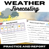 Weather Forecasting Worksheets | Project - Become a Meteorologist