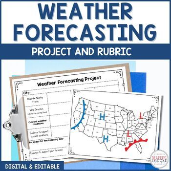 Weather Forecasting Project Distance Learning by Beakers and Ink