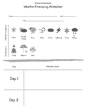 Weather Forecasting Worksheet/ Carl the Caveman