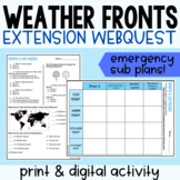 Weather Fronts & Air Masses Webquest