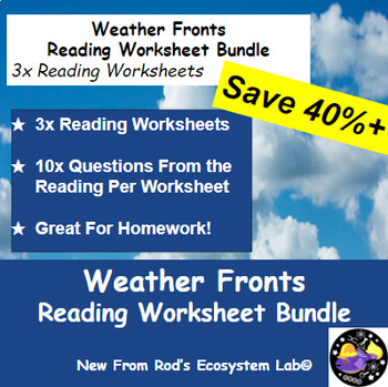 Weather fronts lab