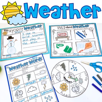 Preview of Weather Informational Text Lesson- Nonfiction Text Features, Comprehension