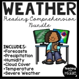 Weather Informational Text Reading Comprehension Bundle Fo