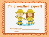 Weather Inquiry Unit booklet