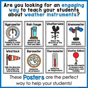 Weather Instruments And Their Uses, Teach Kids, Barometer, Hygrometer,  Anemometer