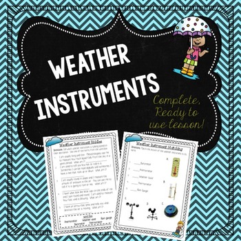 Weather Instruments: Lesson for Kids - Video & Lesson Transcript