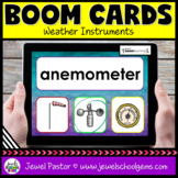 Weather Instruments Boom Cards™ Science Vocabulary Words A