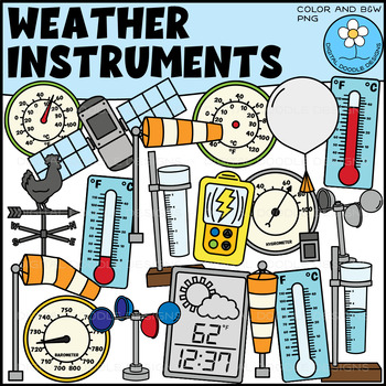 Preview of Weather Instruments Clipart
