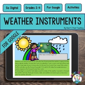 Weather Instruments Digital Unit: Weather Tools Google Slides Unit