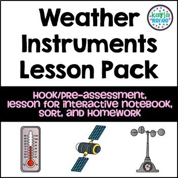 Science: Weather Instruments Powerpoint (K-2) by SidrasPrimary