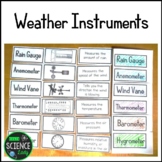 Weather Instruments: Sorting Cards and Foldable