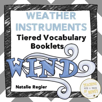 Preview of Weather Vocabulary Activity - Weather Instruments Differentiated Templates