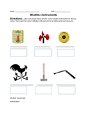 Weather Instruments/Weather Tools Quiz Activity