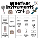 Weather Tools Worksheet | Teachers Pay Teachers