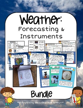 Preview of Weather Instruments and Forecasting Bundle