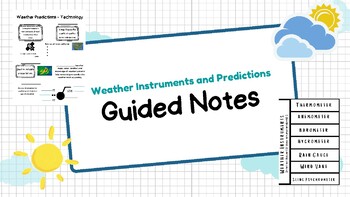 weather  predicting instruments