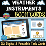 Weather Instruments and Weather Boom Cards