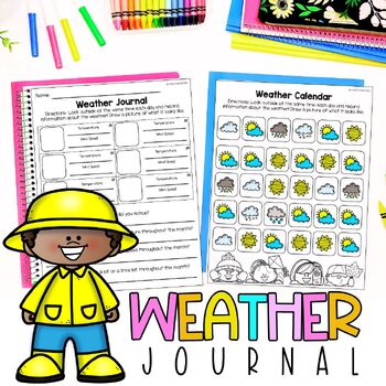 Weather Journal by Aimee's Edventures LLC | TPT