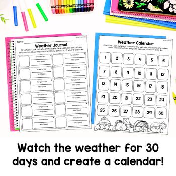 Weather Journal by Aimee's Edventures LLC | TPT