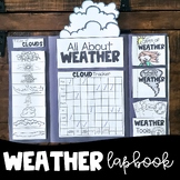 Weather Lapbook Science Cloud Types Meteorologist Tools
