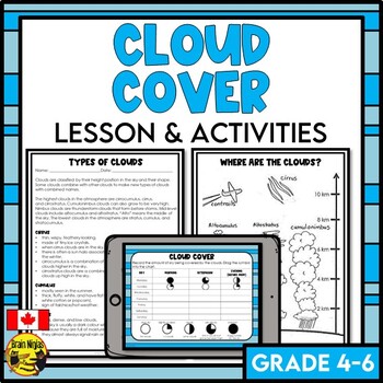 Preview of Types of Clouds and Cloud Cover | Weather Lessons and Activities