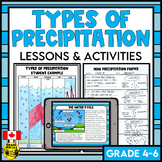 Types of Precipitation Lessons and Activities | Weather Lessons