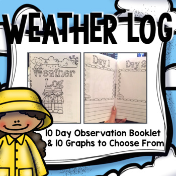 Preview of Weather Log Booklet