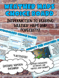 Weather Maps Digital Choice Board