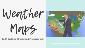Preview of Weather Maps Slides