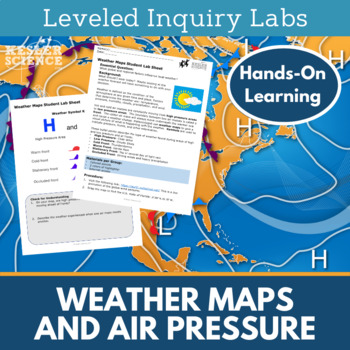 Preview of Weather Maps and Air Pressure Inquiry Labs