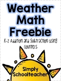 Weather Math Journal (K-2)