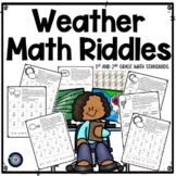 Weather Math Riddles