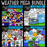 Weather Clipart Mega Bundle {Creative Clips Clipart}