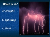 Weather - Natural Disasters PowerPoint Game