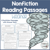 Weather Nonfiction Reading Passages