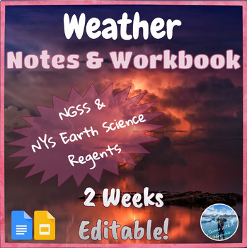 Preview of Weather Notes & Workbook | Meteorology Unit | NYS Regents Earth Science