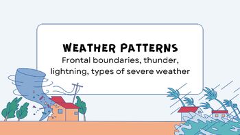 Preview of Weather Patterns Lesson