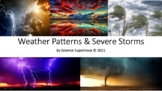 Weather Patterns & Storms Power Point With Student Note Ta