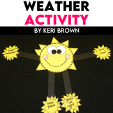 Weather Craft Activity for Weather Unit