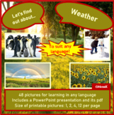 Weather Picture cards Exploring