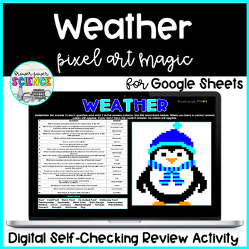 Preview of Weather Pixel Art Magic | Penguin